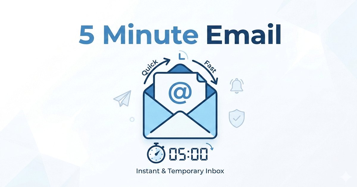 5 Minute Email: What It Is, How It Works, and the Best Free Services in 2026