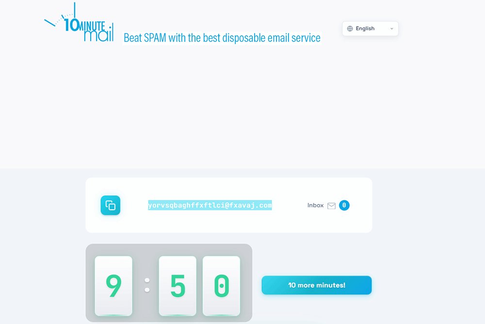 Best Disposable Email in 2026 - 10 Minute Mail