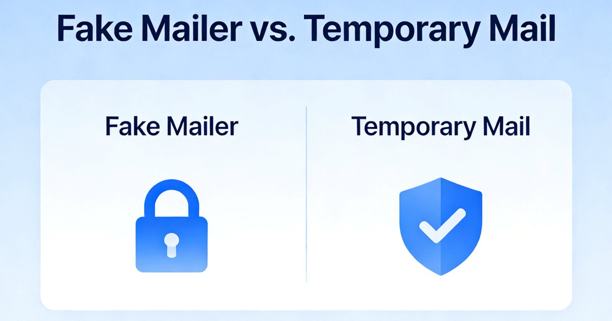 Fake Mailer vs. Temporary Mail: Why Temporary Mail Is the Only Truly Effective Privacy Protection Tool