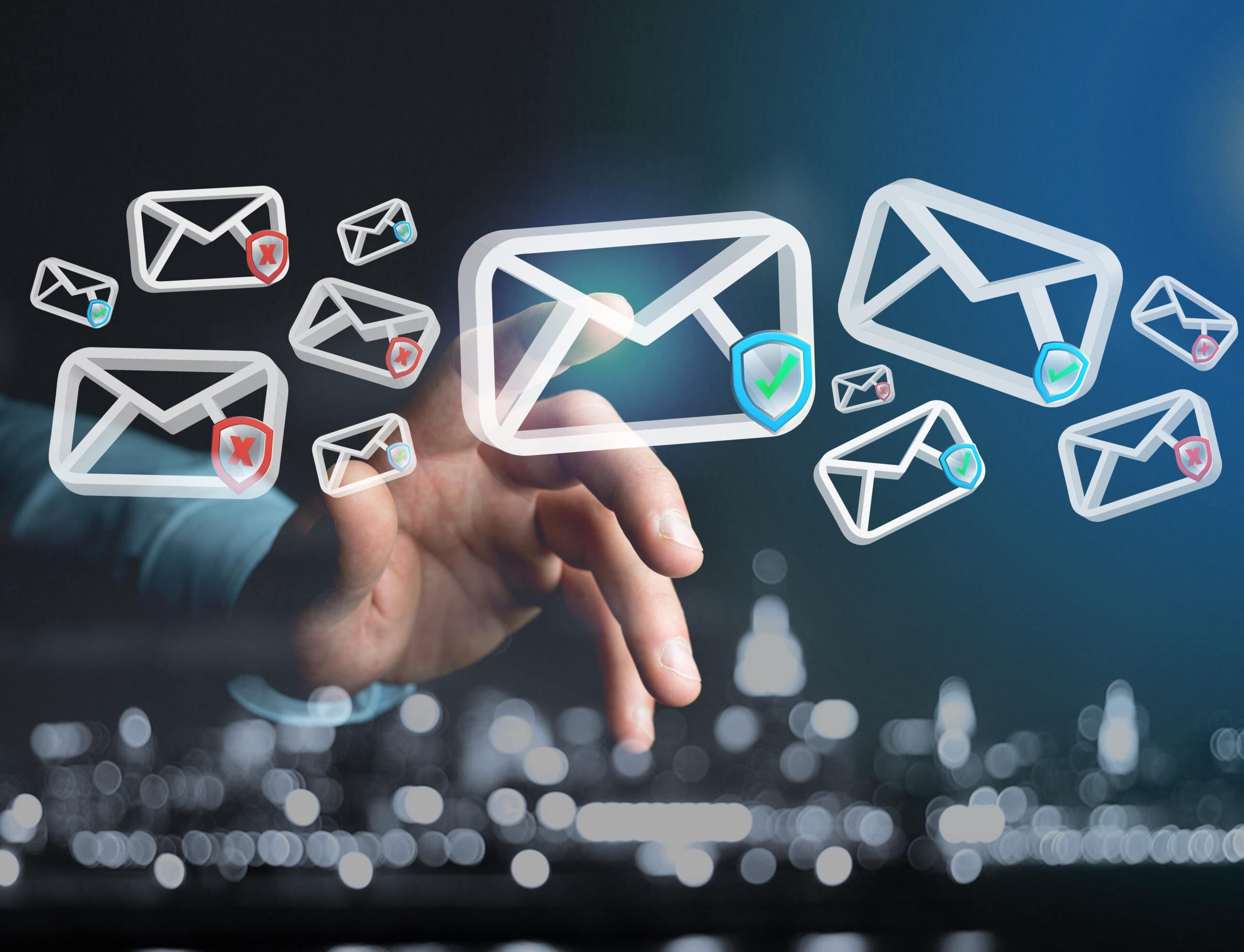 Creating temporary email for protection.