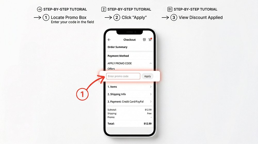 How to enter AliExpress offer code step by step